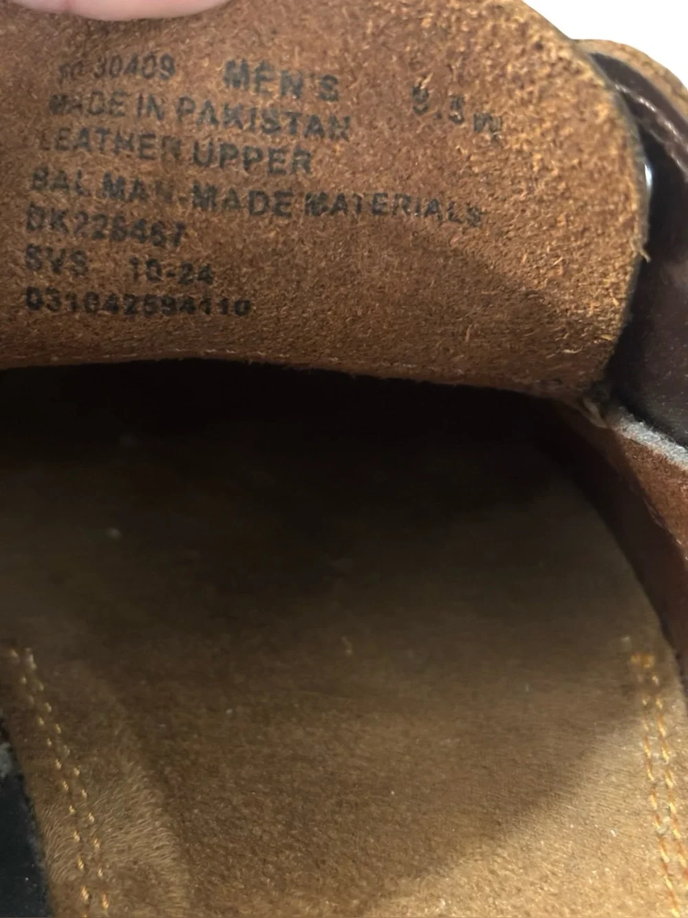 Dockers Vargas Men’s Brown Leather Preppy Nautical Boat Shoes Size 8.5 Wide